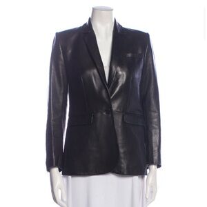 The Kooples Black Leather Jacket